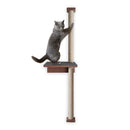 Arranhador de parede com prateleira - Conforto Para Seu Gatinho e Estilo Para Sua Casa