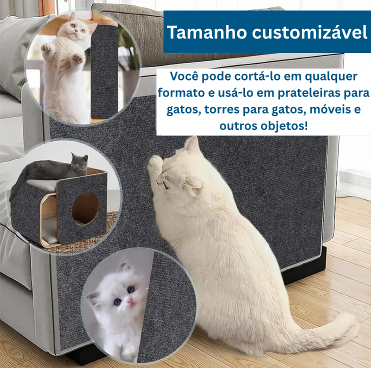 Arranhador Adesivo - Cuide do seu Gato sem Sacrificar seus Móveis