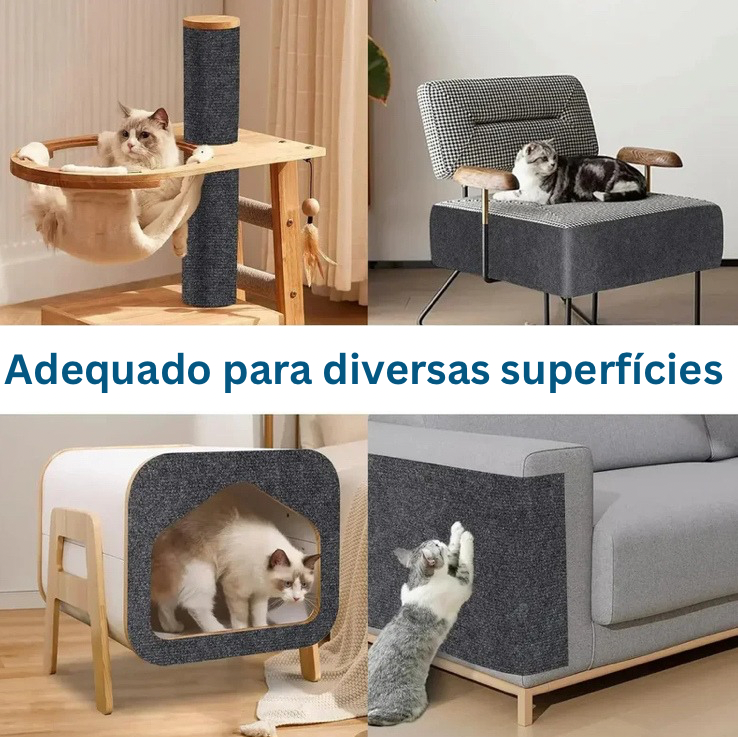 Arranhador Adesivo - Cuide do seu Gato sem Sacrificar seus Móveis