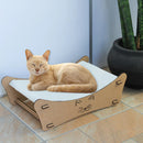 Caminha Rede Reforçada em Madeira MDF para Gatos - BoxFan