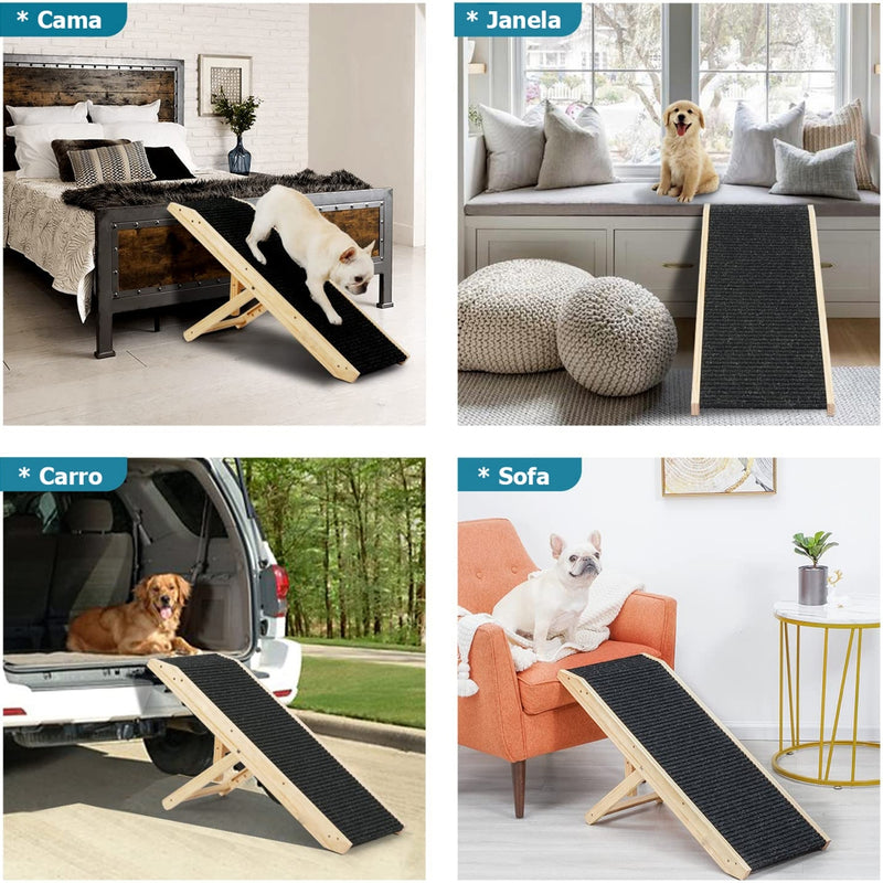Rampa Pet Comfort - Mobilidade, Segurança e Autonomia para O Seu Melhor Amigo