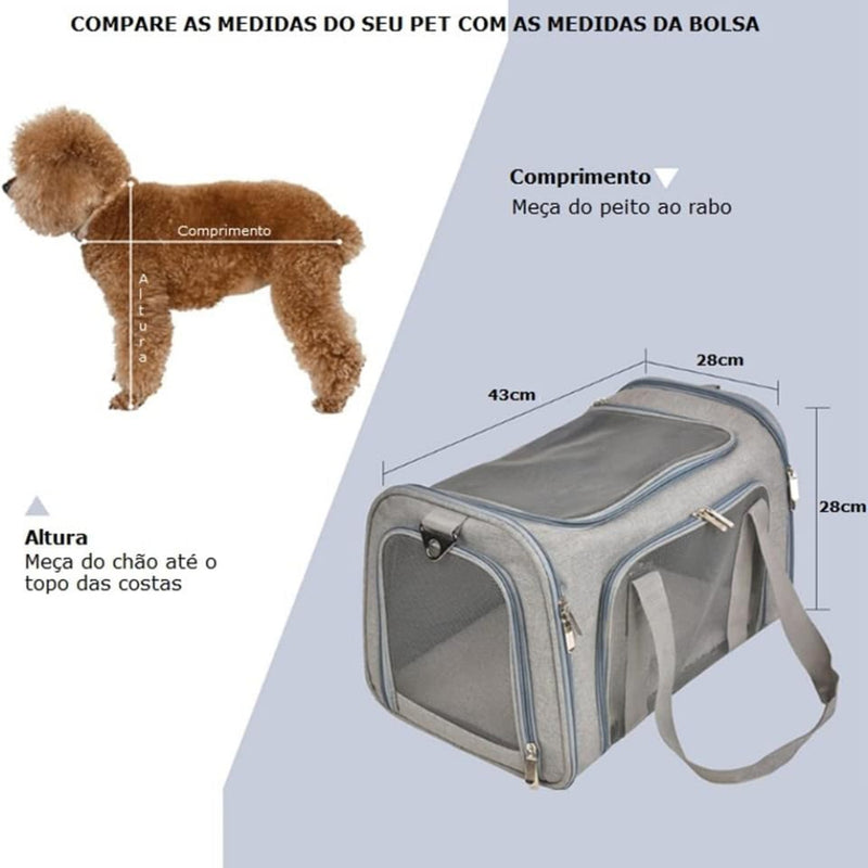 Bolsa de Transporte Premium - Viagens com Estilo, Segurança e Conforto