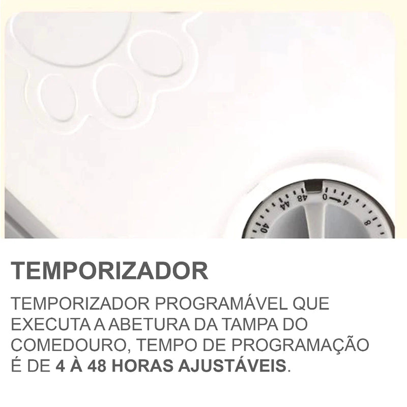 Bebedouro Comedouro Automático Abre Sozinho