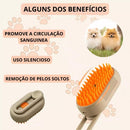 Escova Autolimpante 3 em 1 para Pelo & Higiene - Ideal para Manutenção em Casa 10% OFF Com Cupom BEMVINDO10