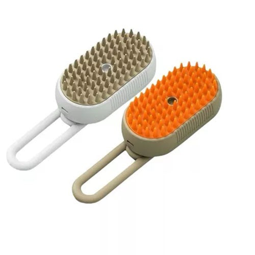 Escova Autolimpante 3 em 1 para Pelo & Higiene- ideal para manutenção em casa