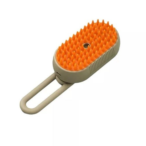Escova Autolimpante 3 em 1 para Pelo & Higiene- ideal para manutenção em casa