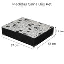 Cama Super Conforto Box Pet- acolchoamento térmico e suporte reforçado