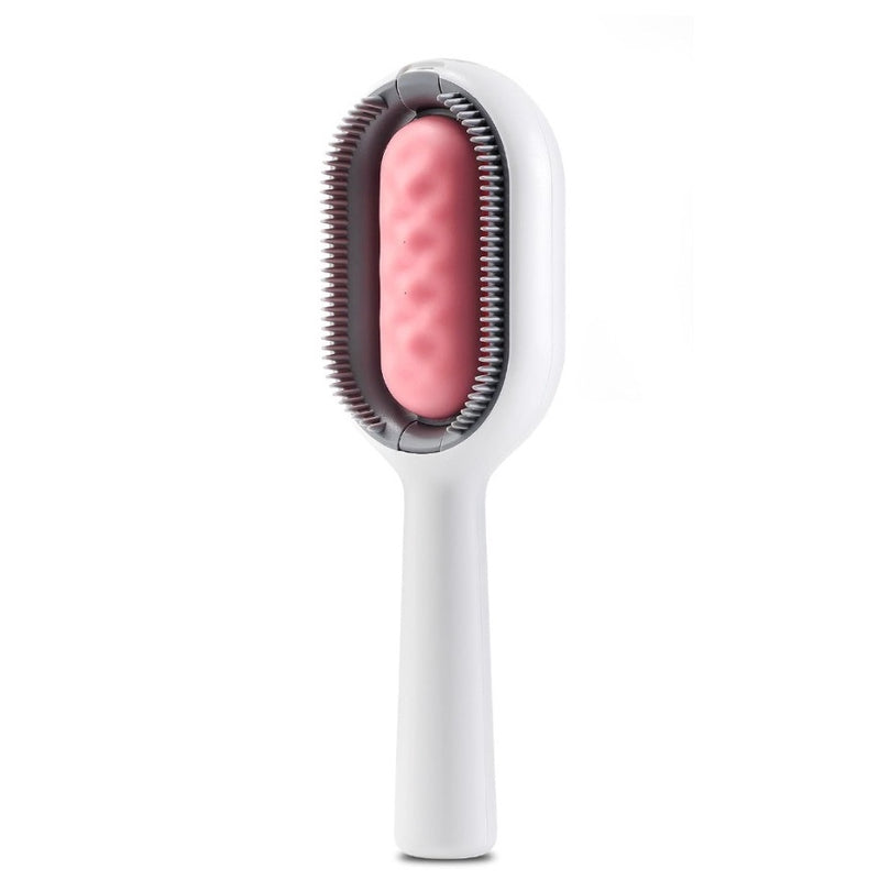 Escova Pet Multifuncional 4 em 1 – Pente + Massagem + Limpeza + Removedor de Pelos