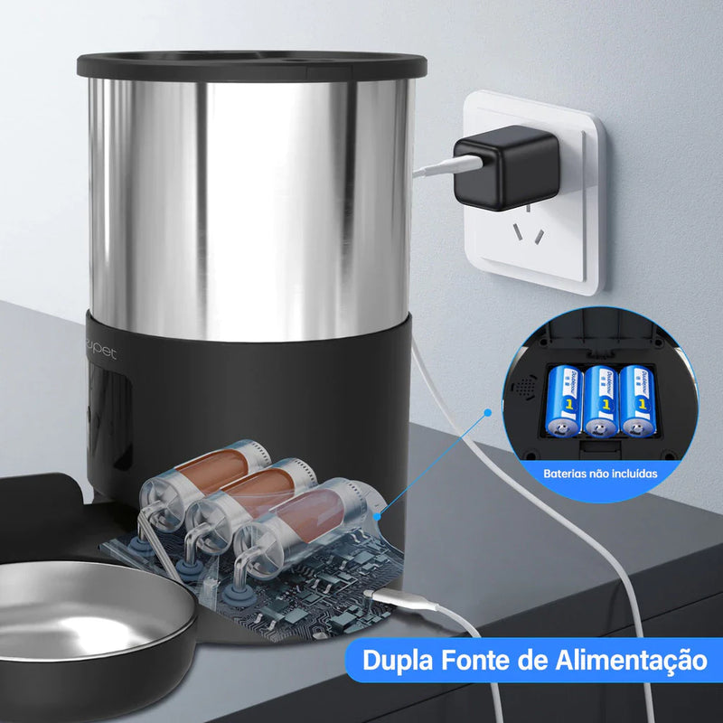 Alimentador Automático Inteligente NewPet 5L